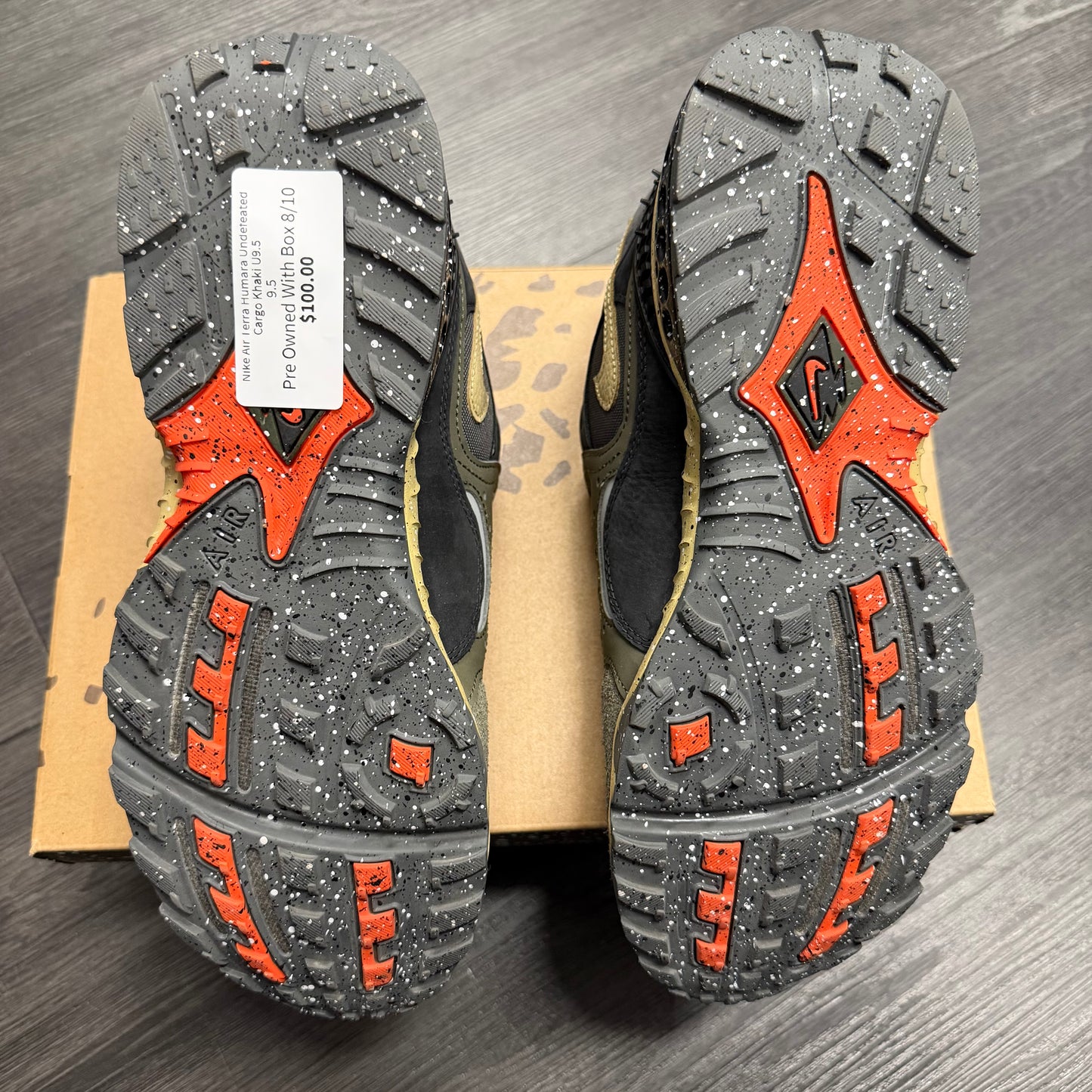 Nike Air Terra Humara Undefeated Cargo Khaki U9.5