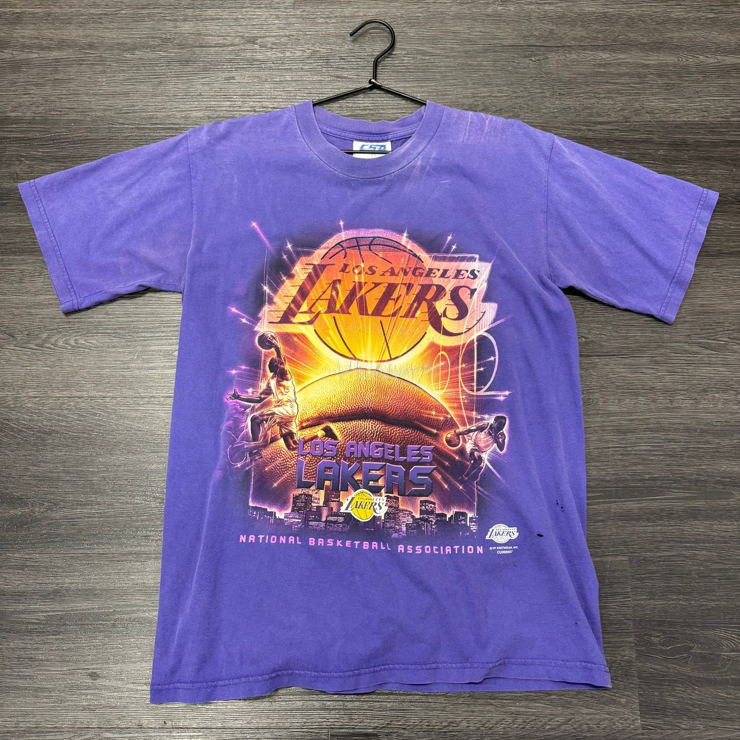 Lakers Purple Vintage Tee