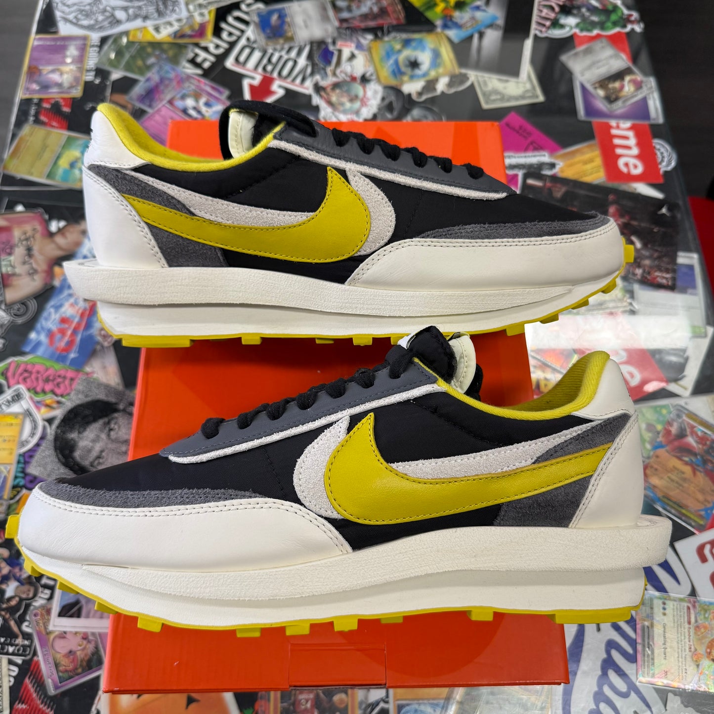 Nike LD Waffle Sacai Undercover Black Bright Citron U