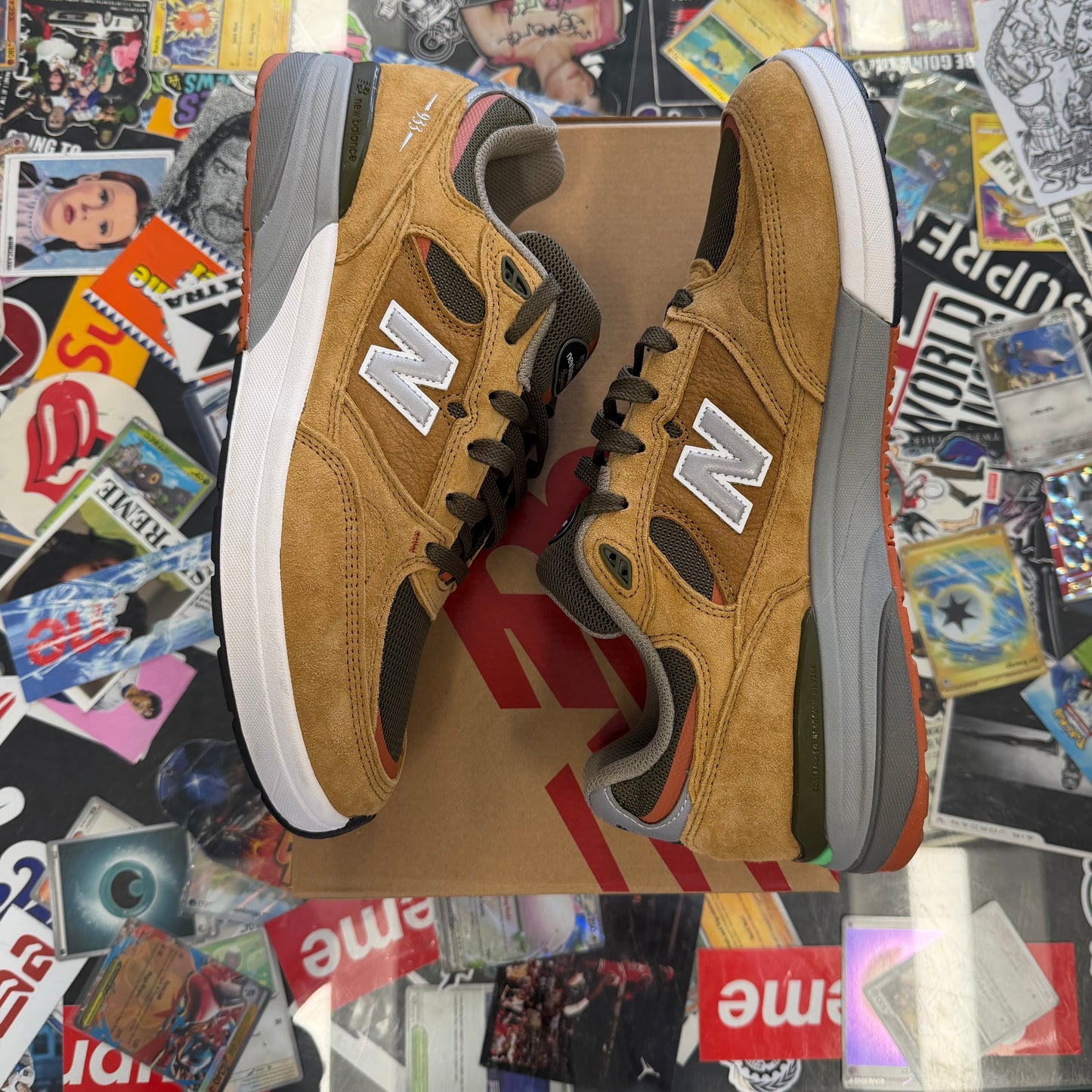 New Balance Numeric 933 Andrew Reynolds Wheat