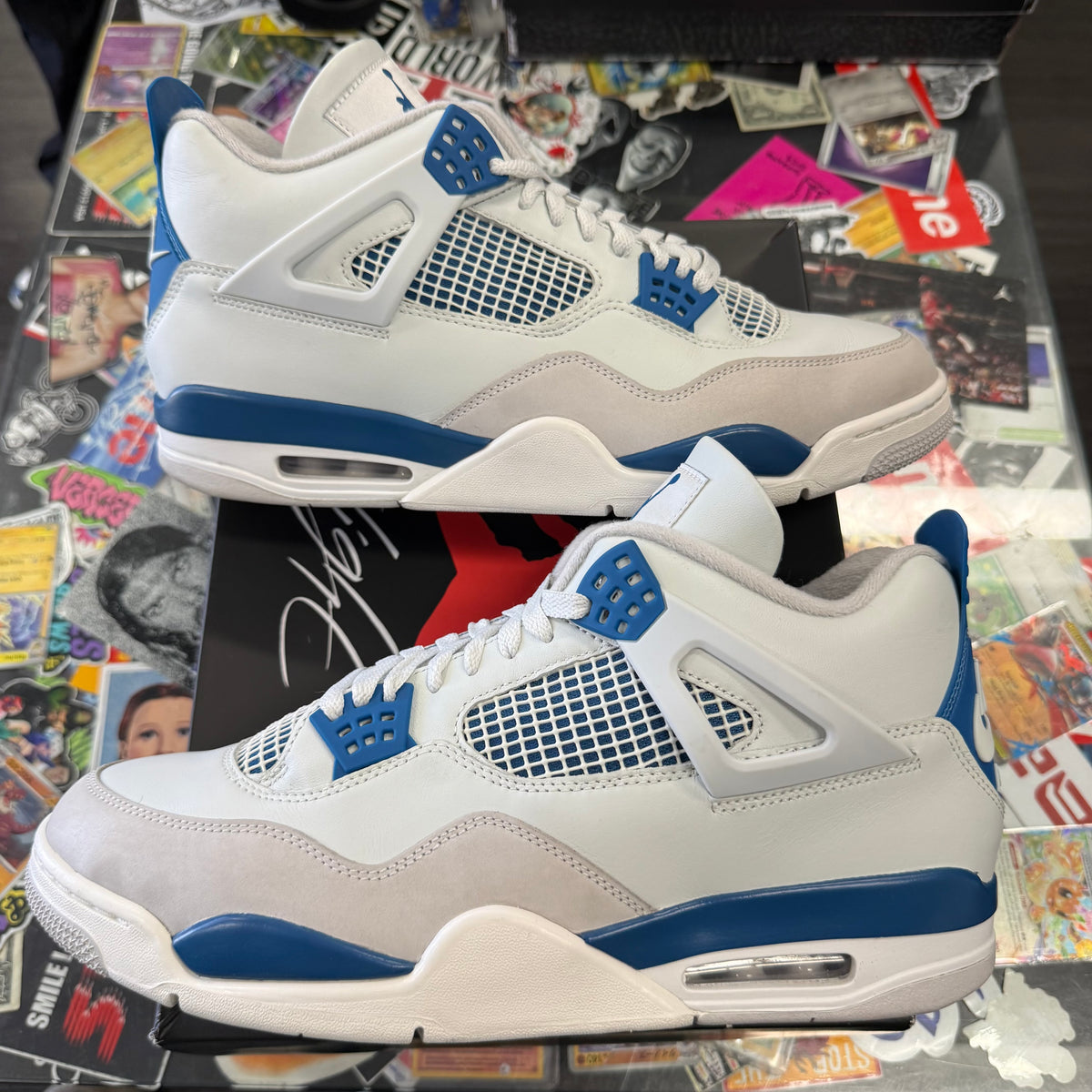 Jordan 4 Retro Military Blue (2024) U13