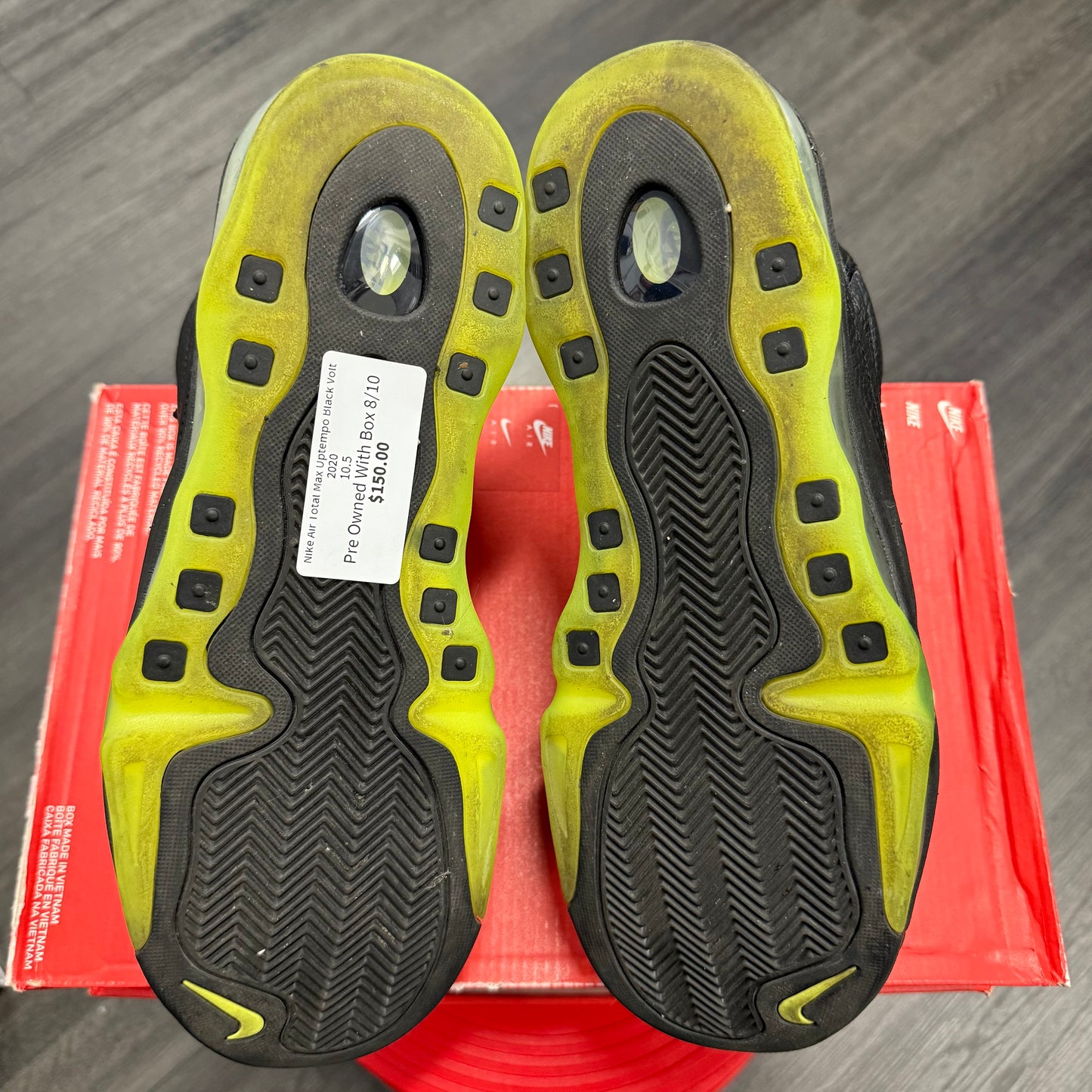 Nike Air Total Max Uptempo Black Volt 2020