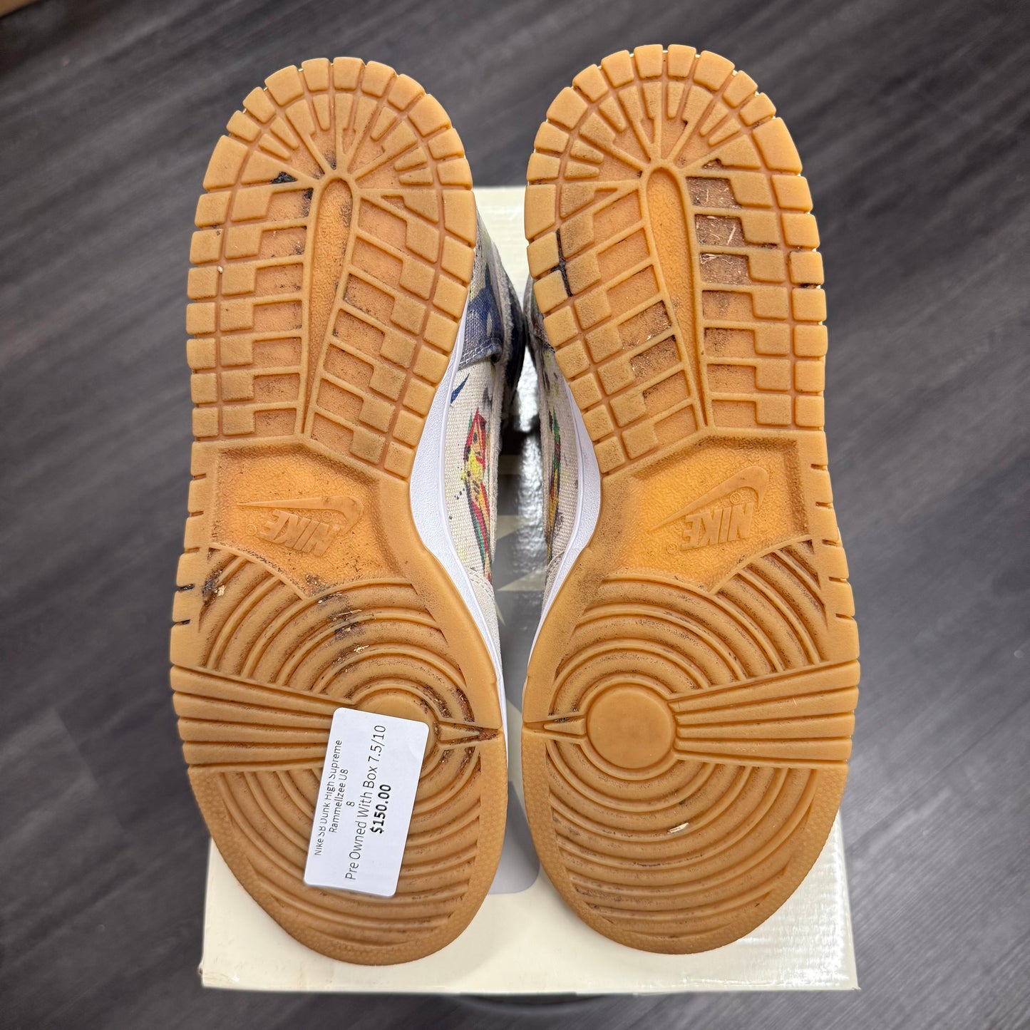 Nike SB Dunk High Supreme Rammellzee U8