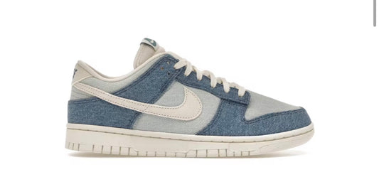 Nike Dunk Low Smokey Blue Denim Womens