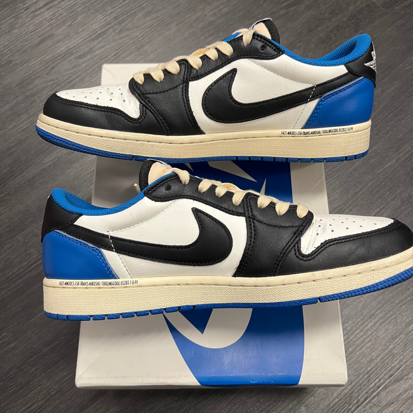 Jordan 1 Retro Low Fragment Travis Scott U