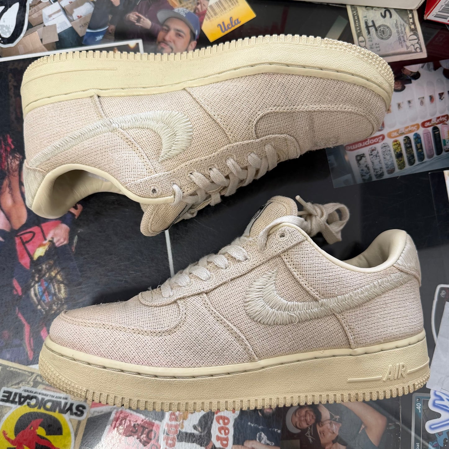Nike Air Force 1 Low Stussy Fossil U8
