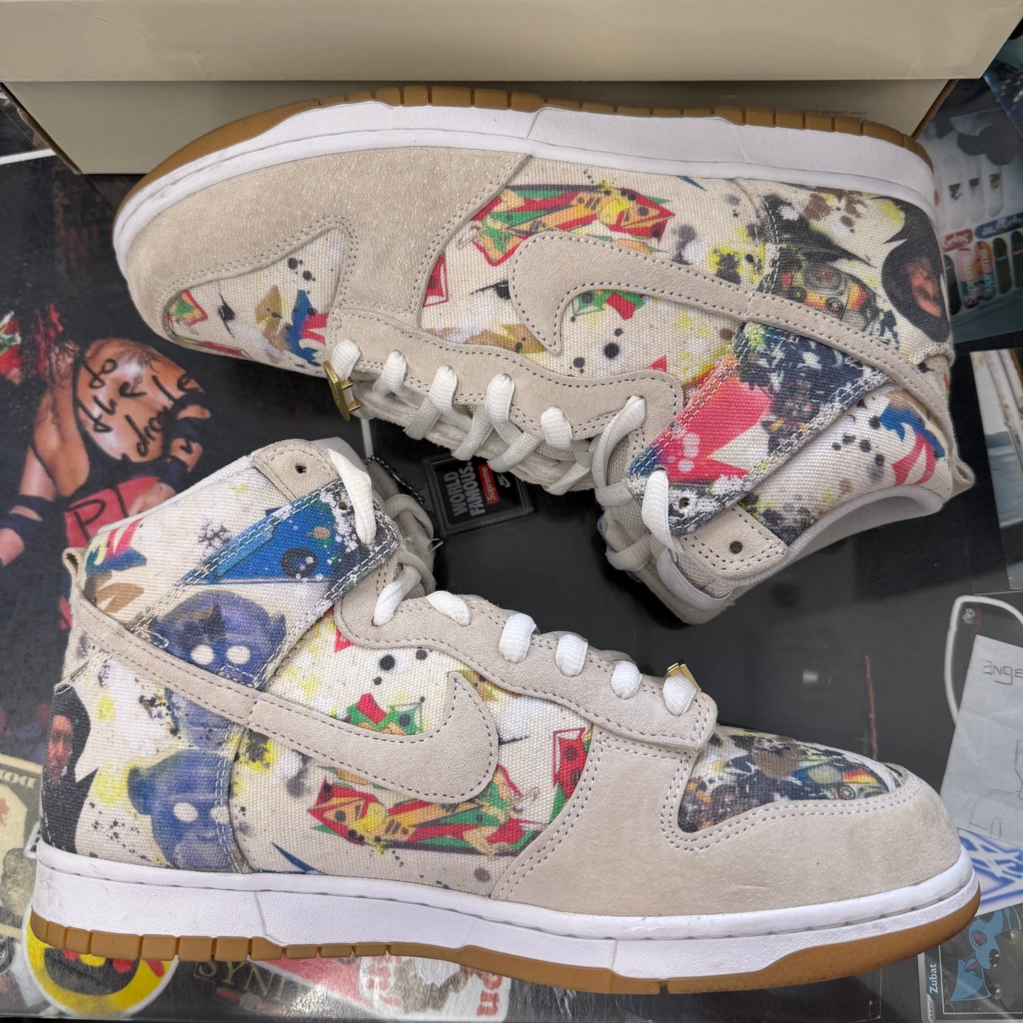 Nike SB Dunk High Supreme Rammellzee U11