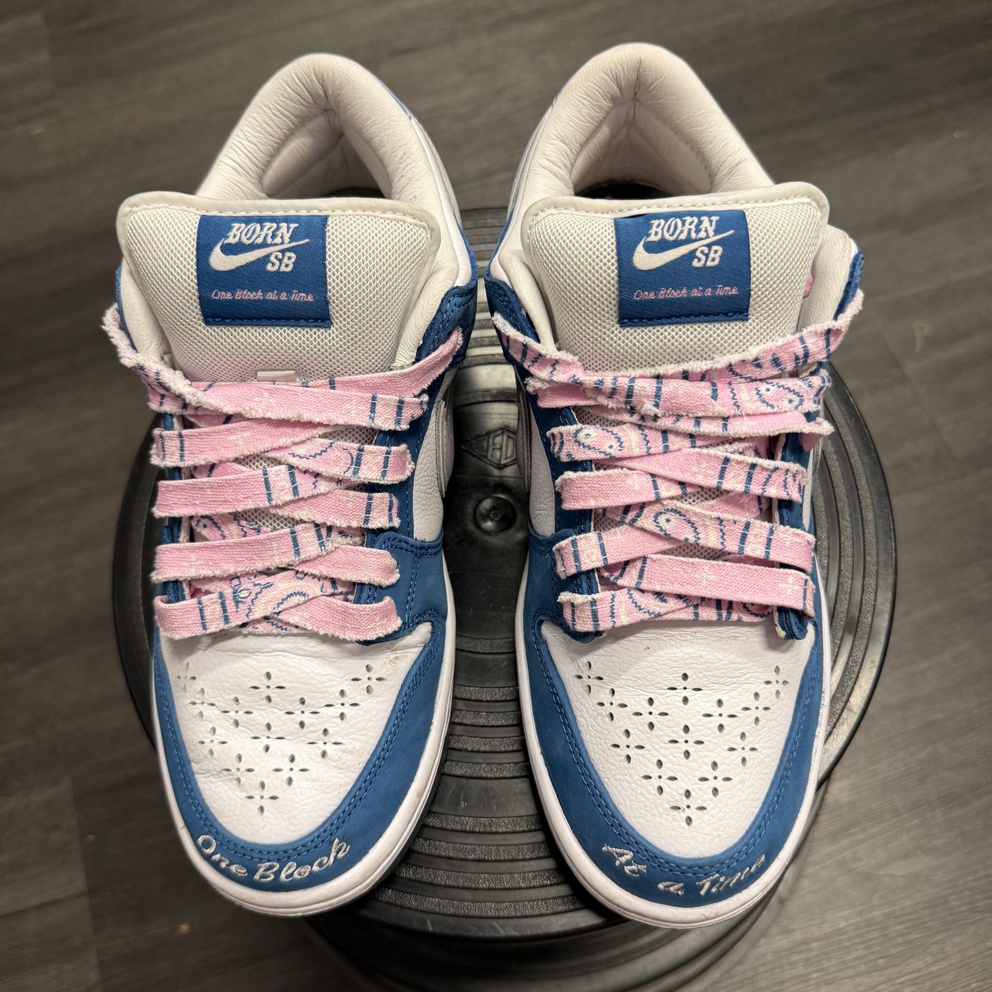 Nike SB Dunk Low Born X Raised One Block At A Time U7.5