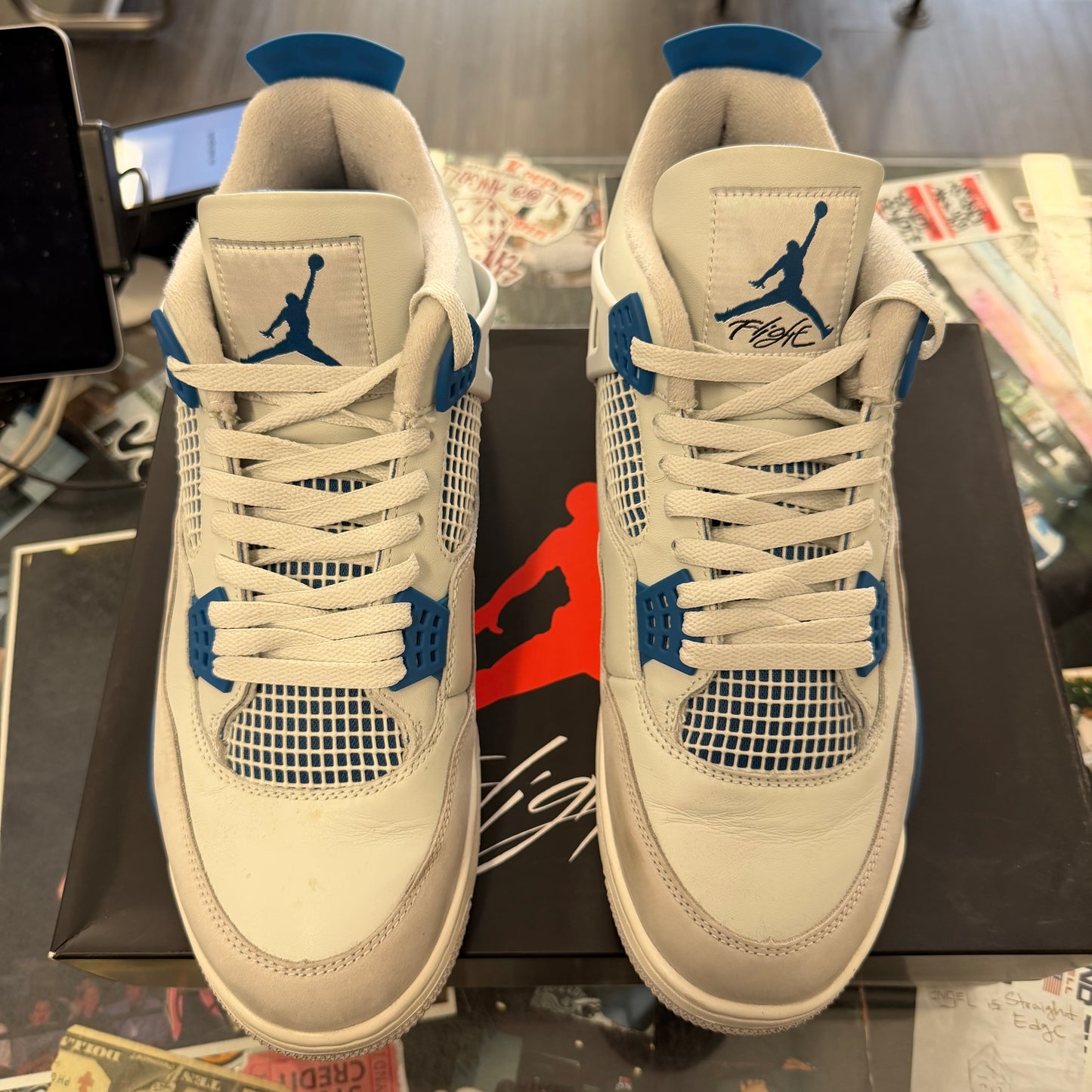 Jordan 4 Retro Military Blue 2024 U13