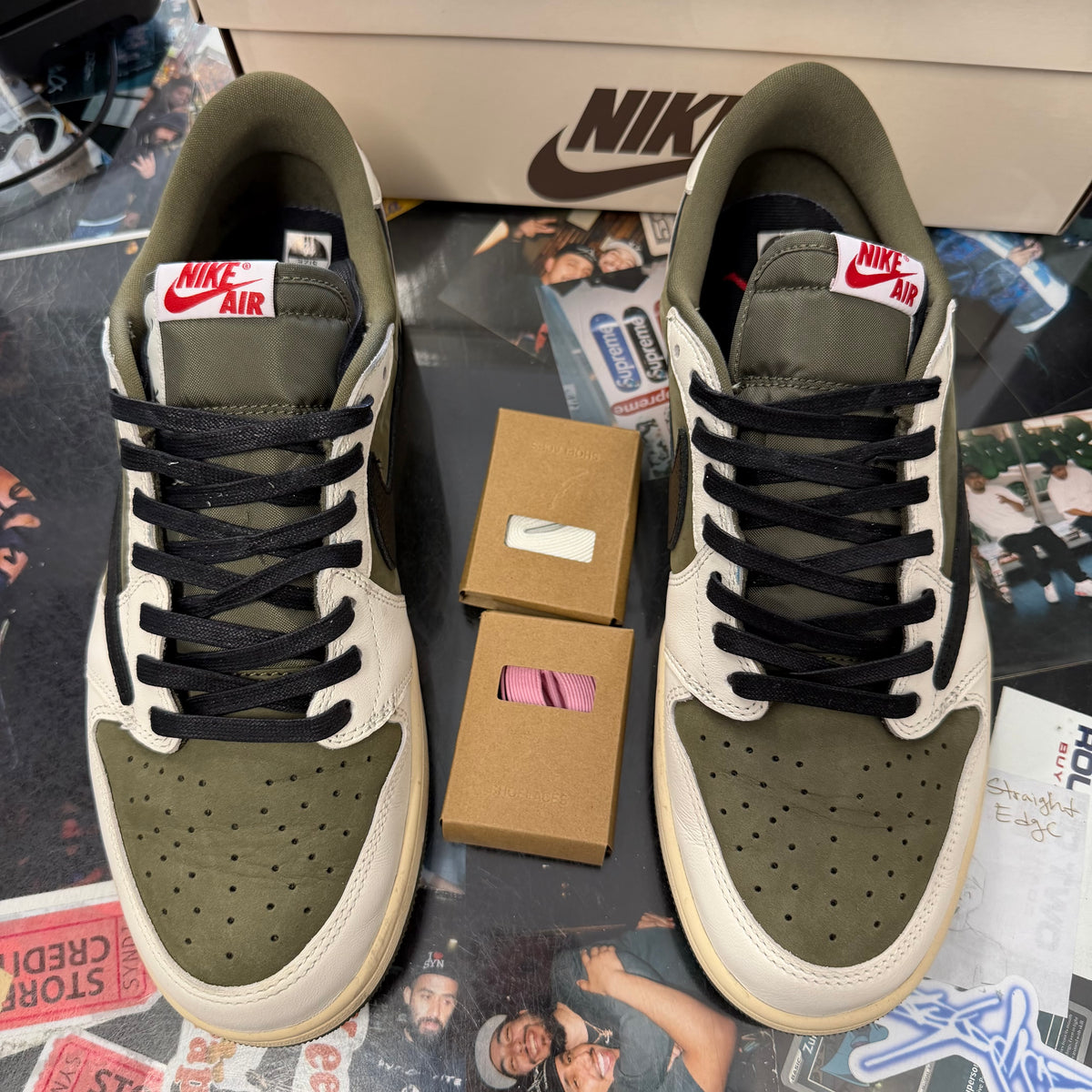 Jordan 1 Retro Low OG SP Travis Scott Medium Olive U12