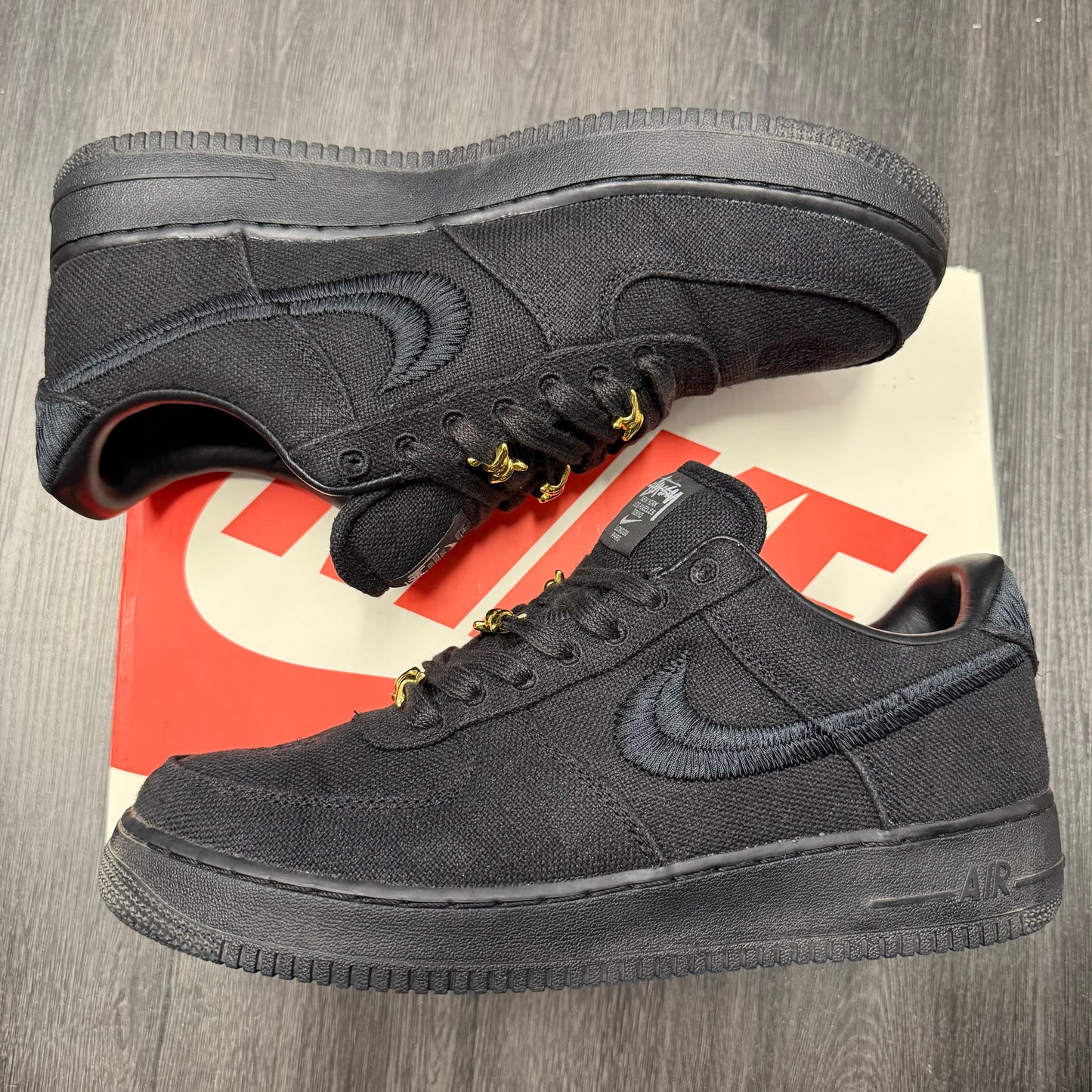 Nike Air Force 1 Low Stussy Black