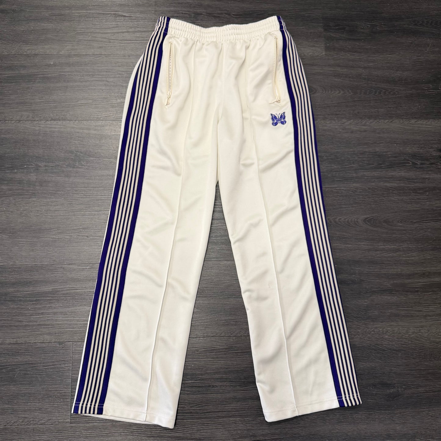 Needles Track Pants Wht Purple