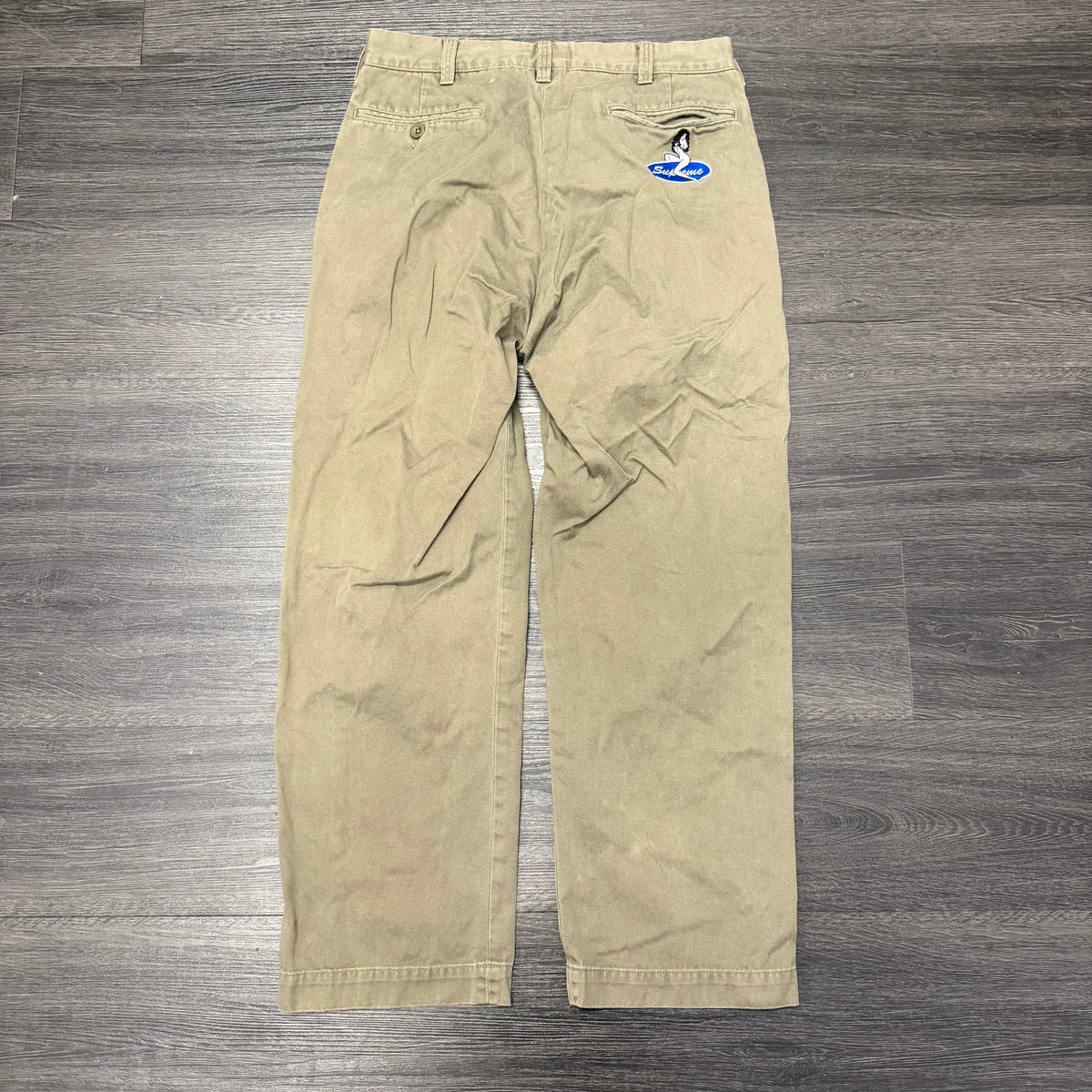 Supreme Chino Olive Pants