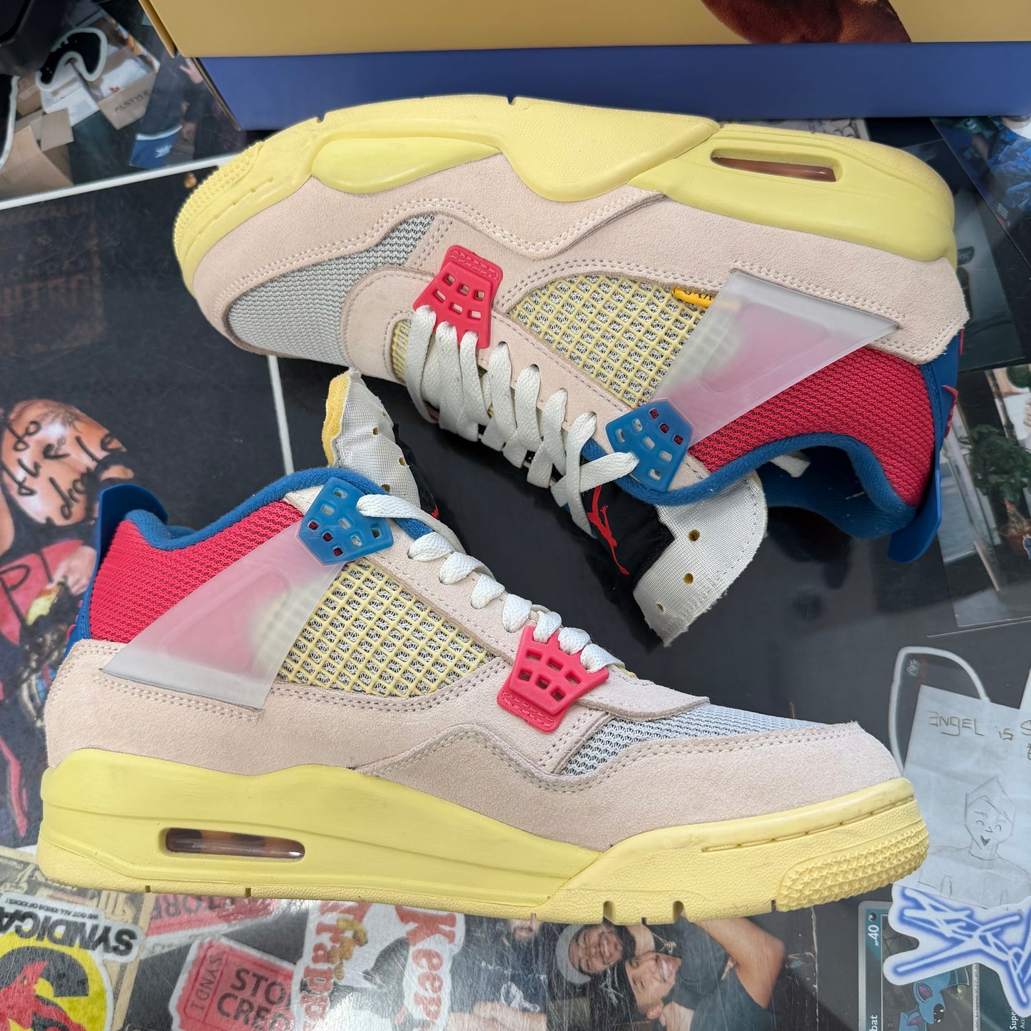 Jordan 4 Retro Union Guava U8.5