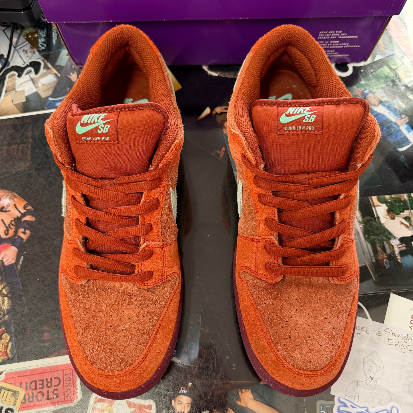 Nike SB Dunk Low Mystic Red Rosewood U14