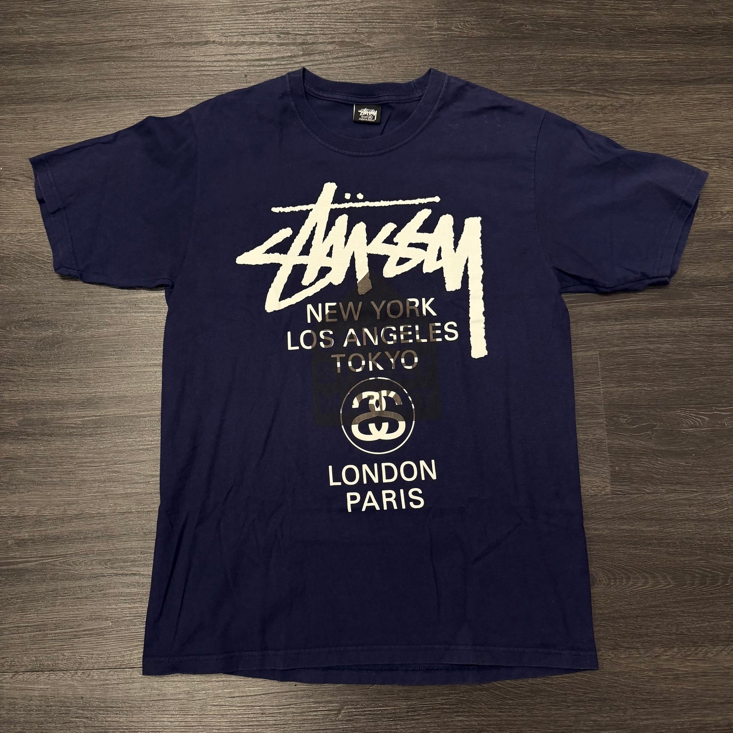 Stussy DSM Tee Navy
