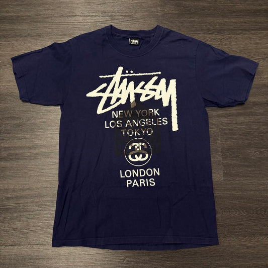 Stussy DSM Tee Navy