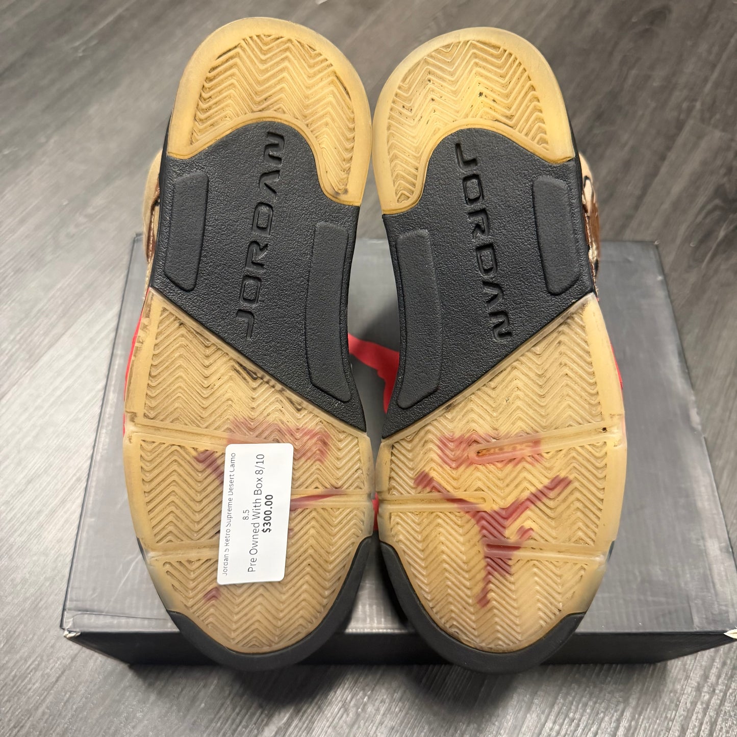 Jordan 5 Retro Supreme Desert Camo