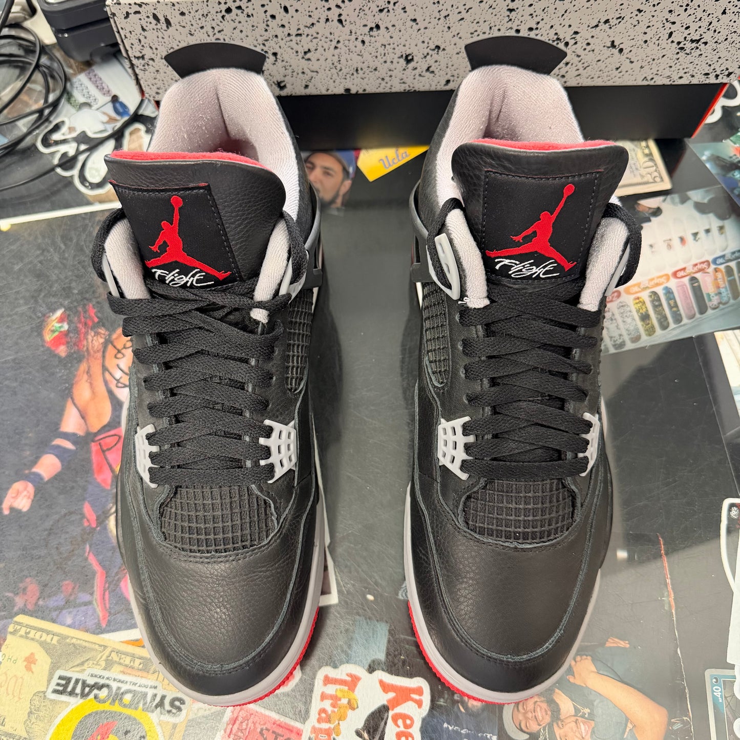 Jordan 4 Retro Bred Reimagined U10.5