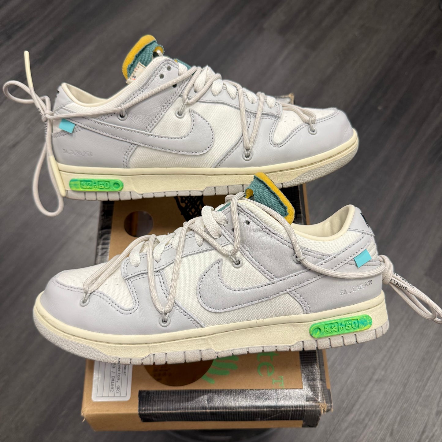 Nike Dunk Low Off-White Lot 42