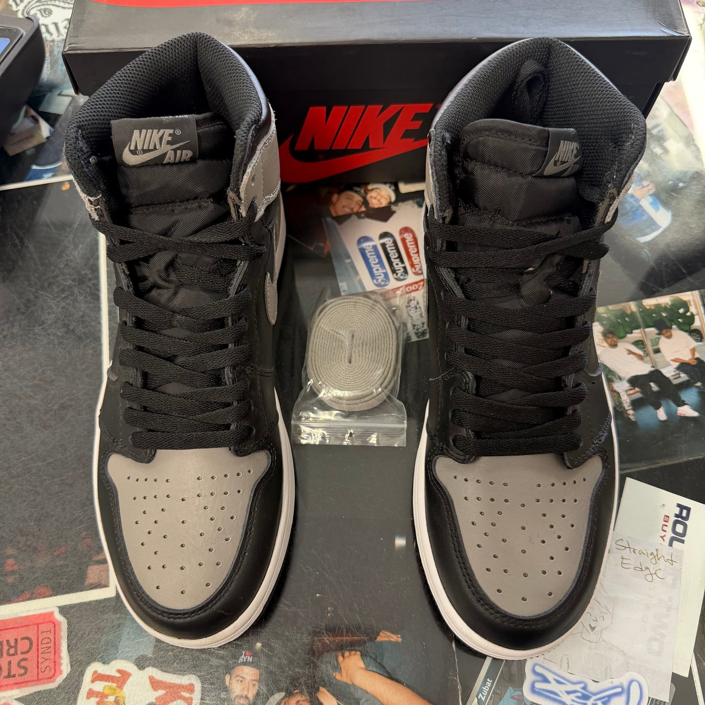Jordan 1 Retro Shadow 2018 U8.5