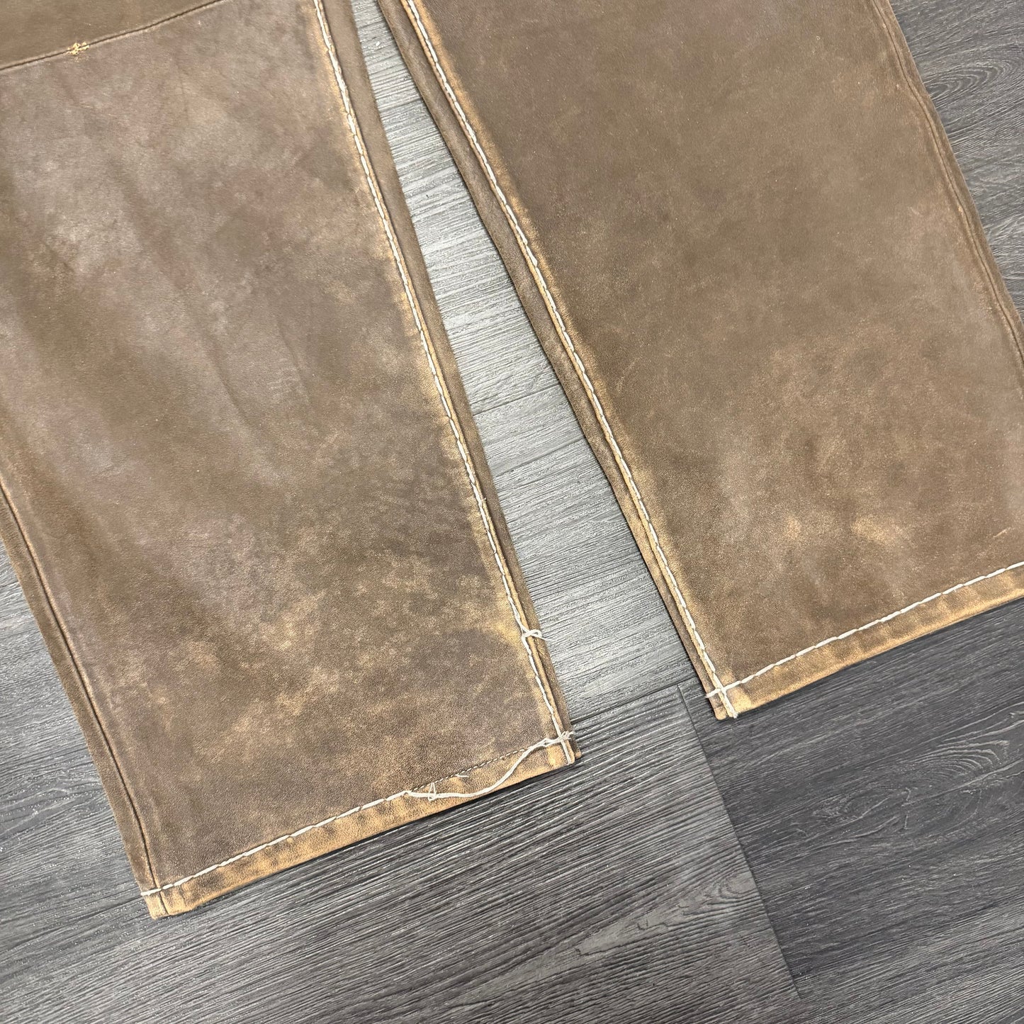 Supreme True Religion Loose Fit Leather Pant