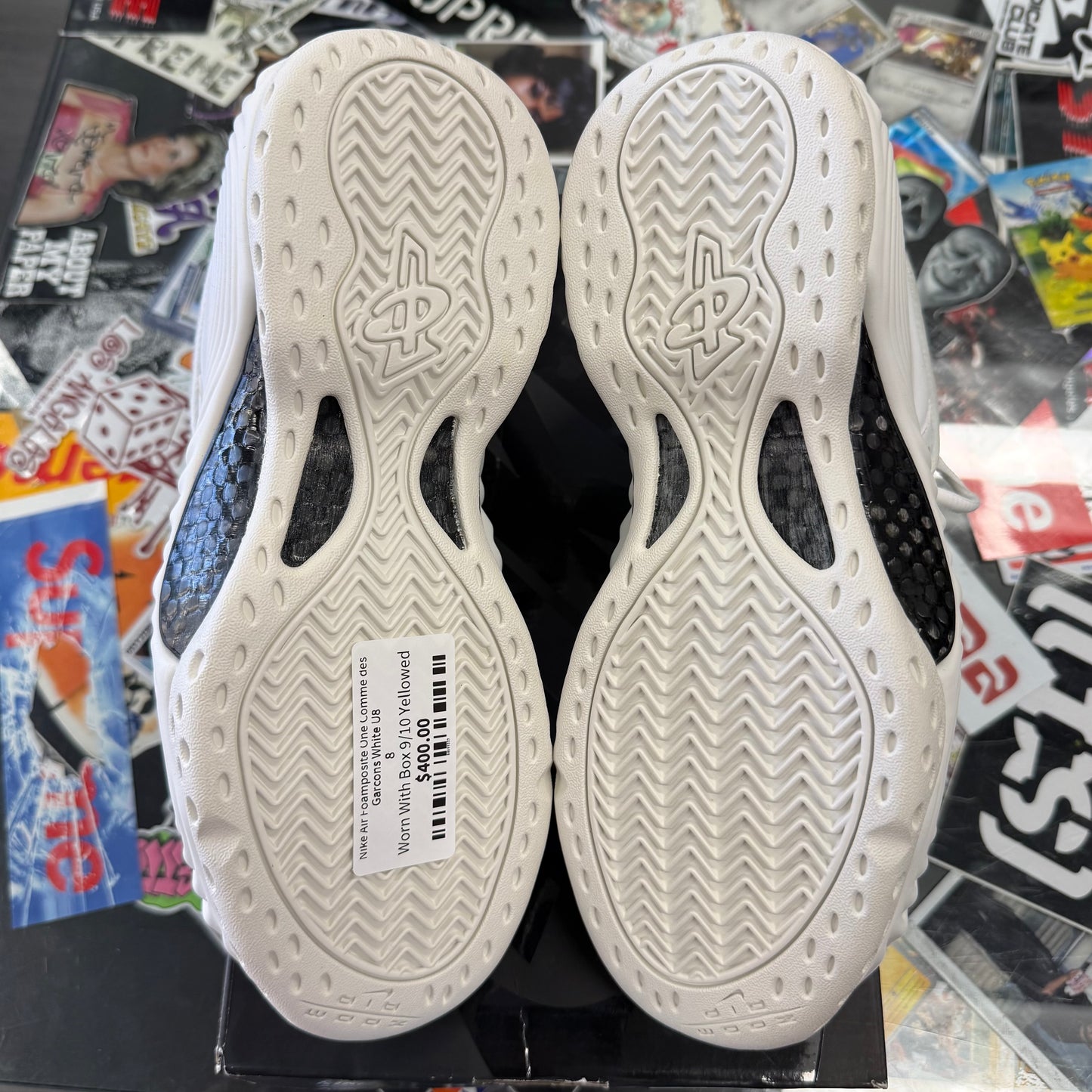Nike Air Foamposite One Comme des Garcons White U8