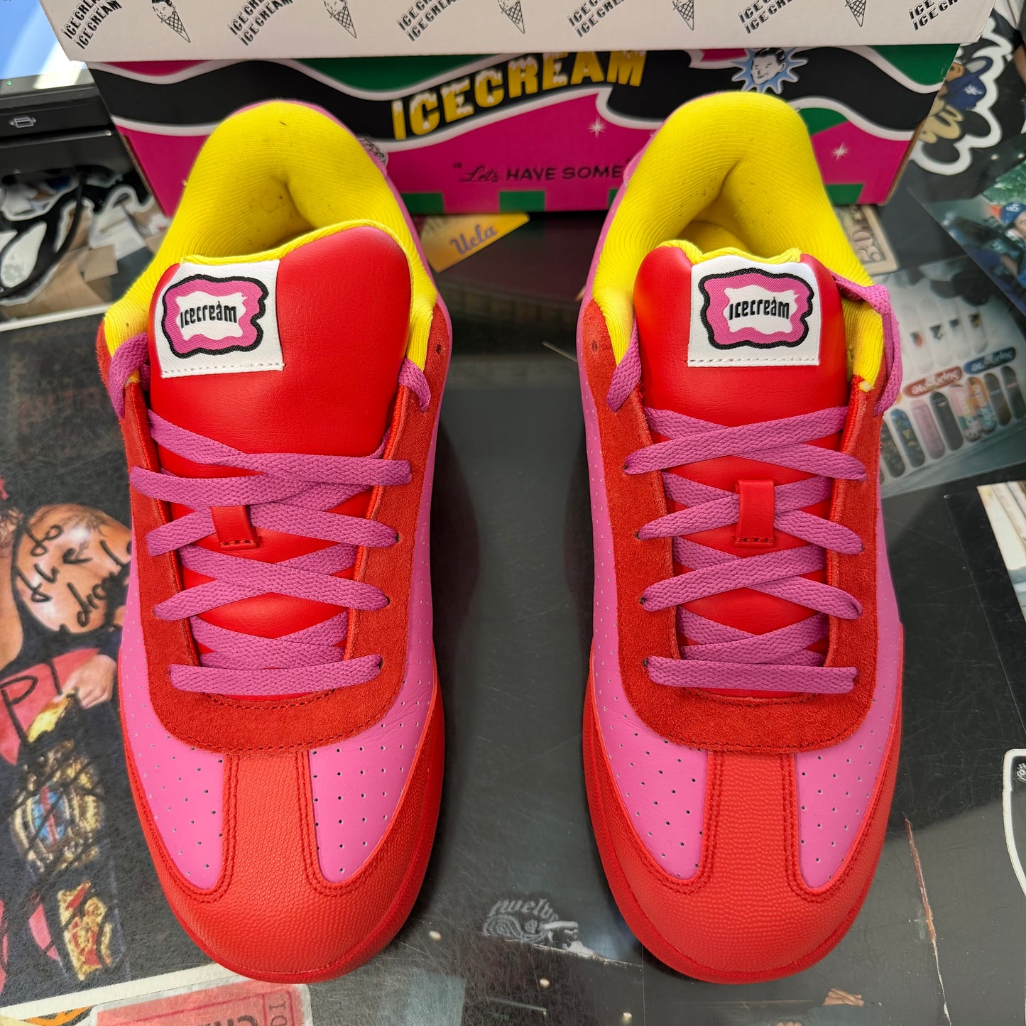 Reebok Board Flip BBC Ice Cream Pink Lemonade
