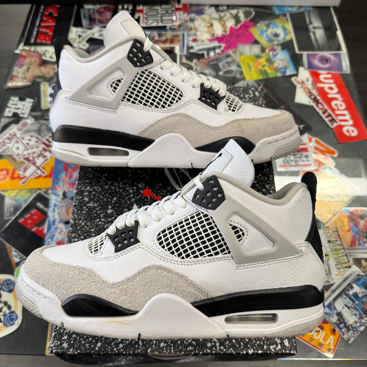 Jordan 4 Retro Military Black U