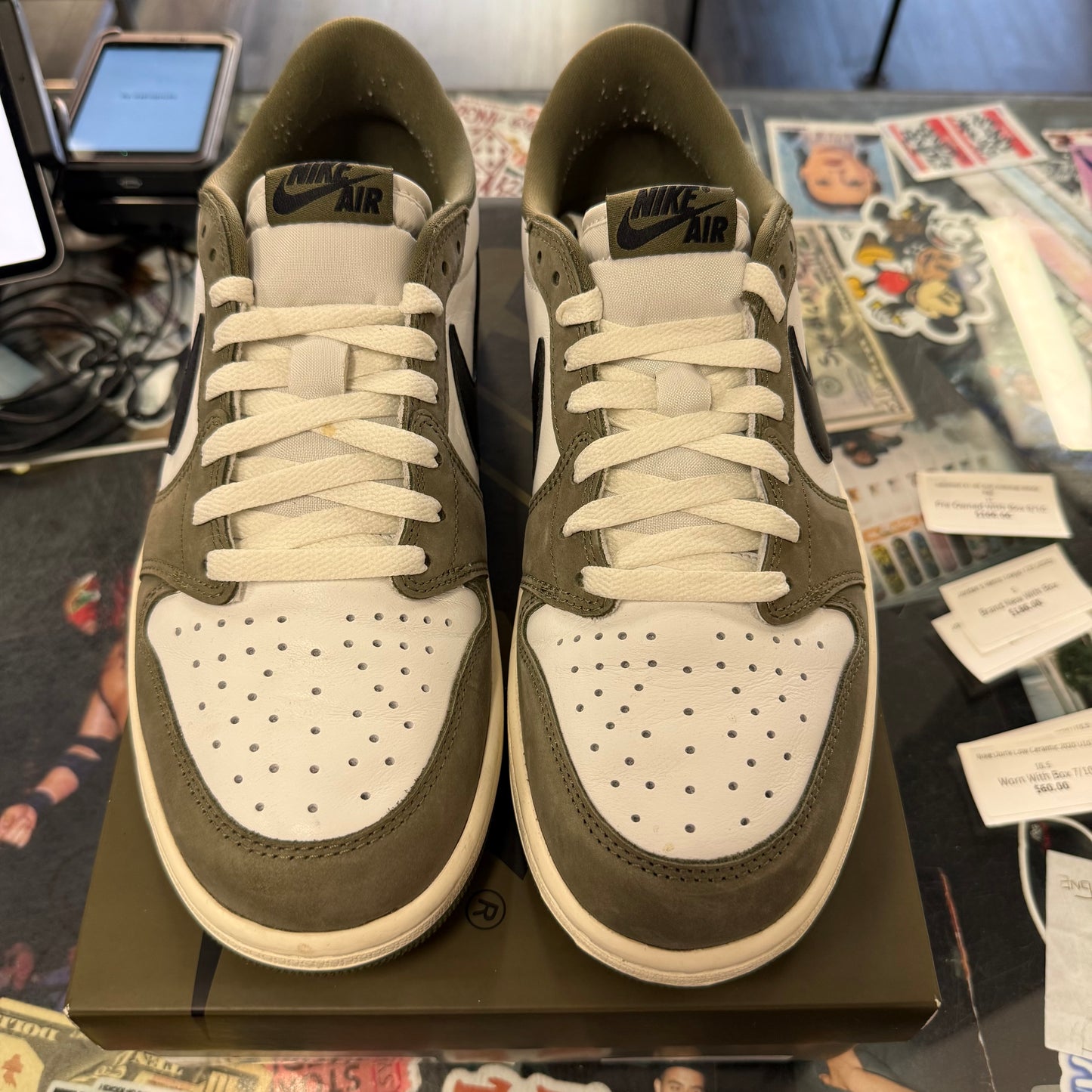 Jordan 1 Retro Low OG Medium Olive 10U