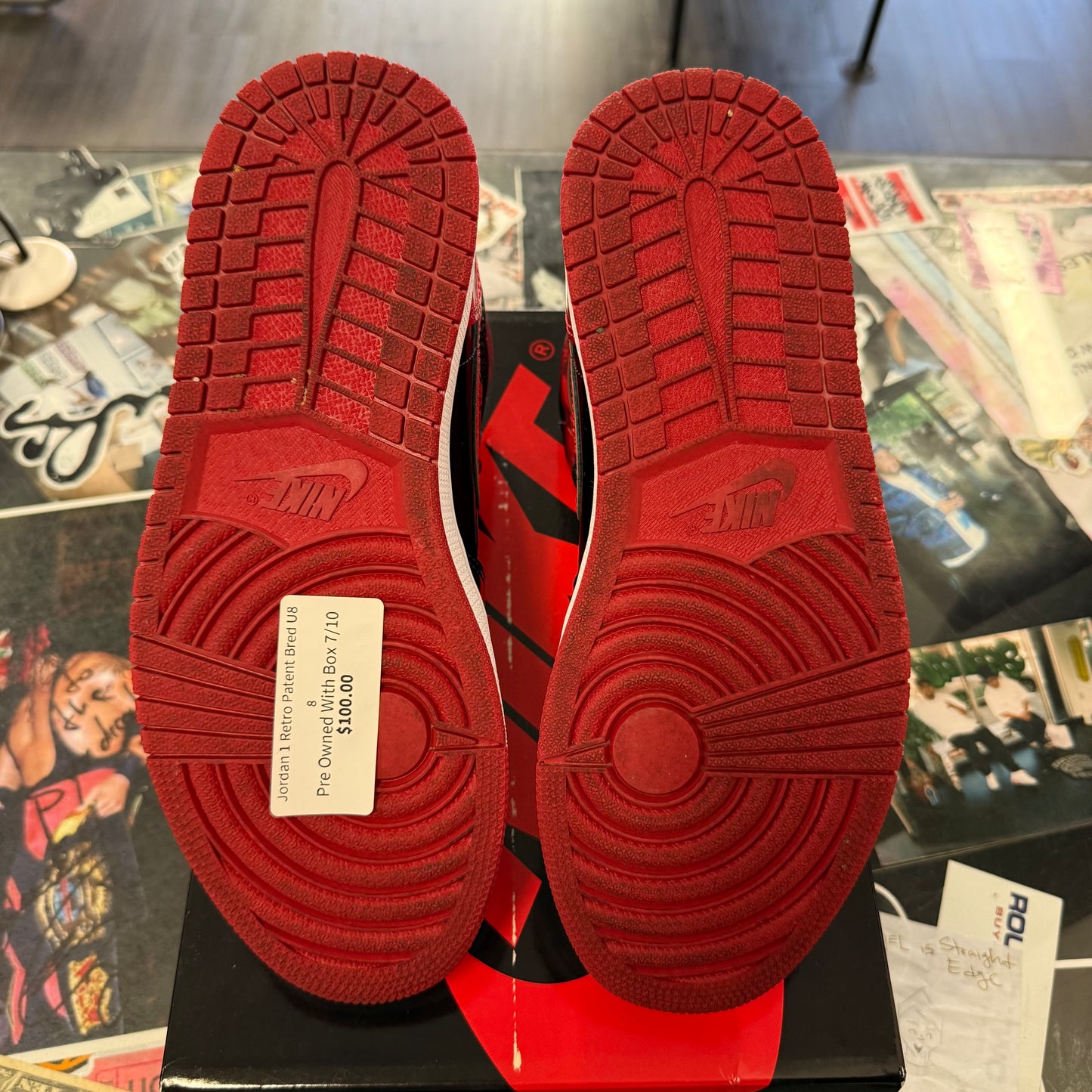 Jordan 1 Retro Patent Bred U8