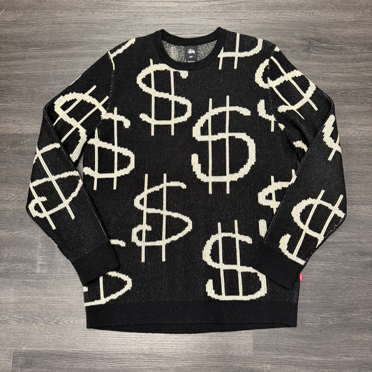 Stussy Money Sign Crewneck