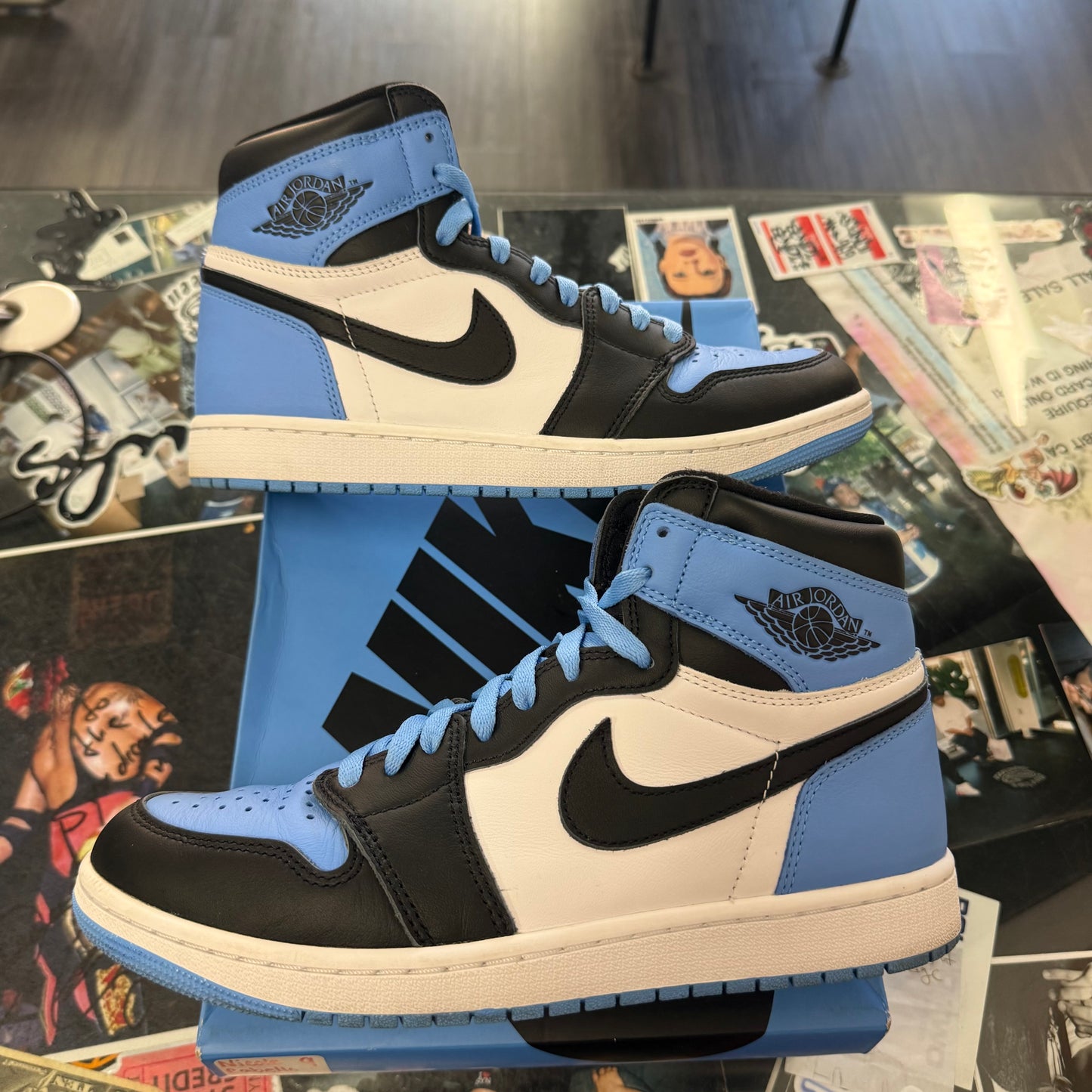 Jordan 1 Retro UNC Toe U9