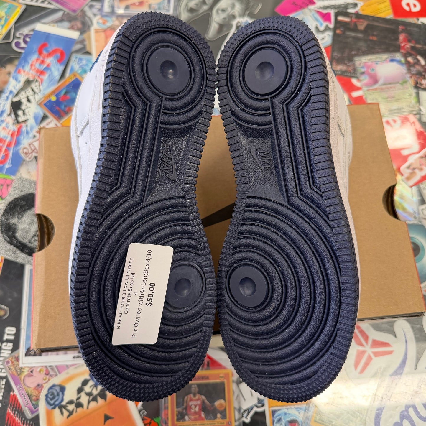 Nike Air Force 1 Low Lil Yatchy Concrete Boys U4