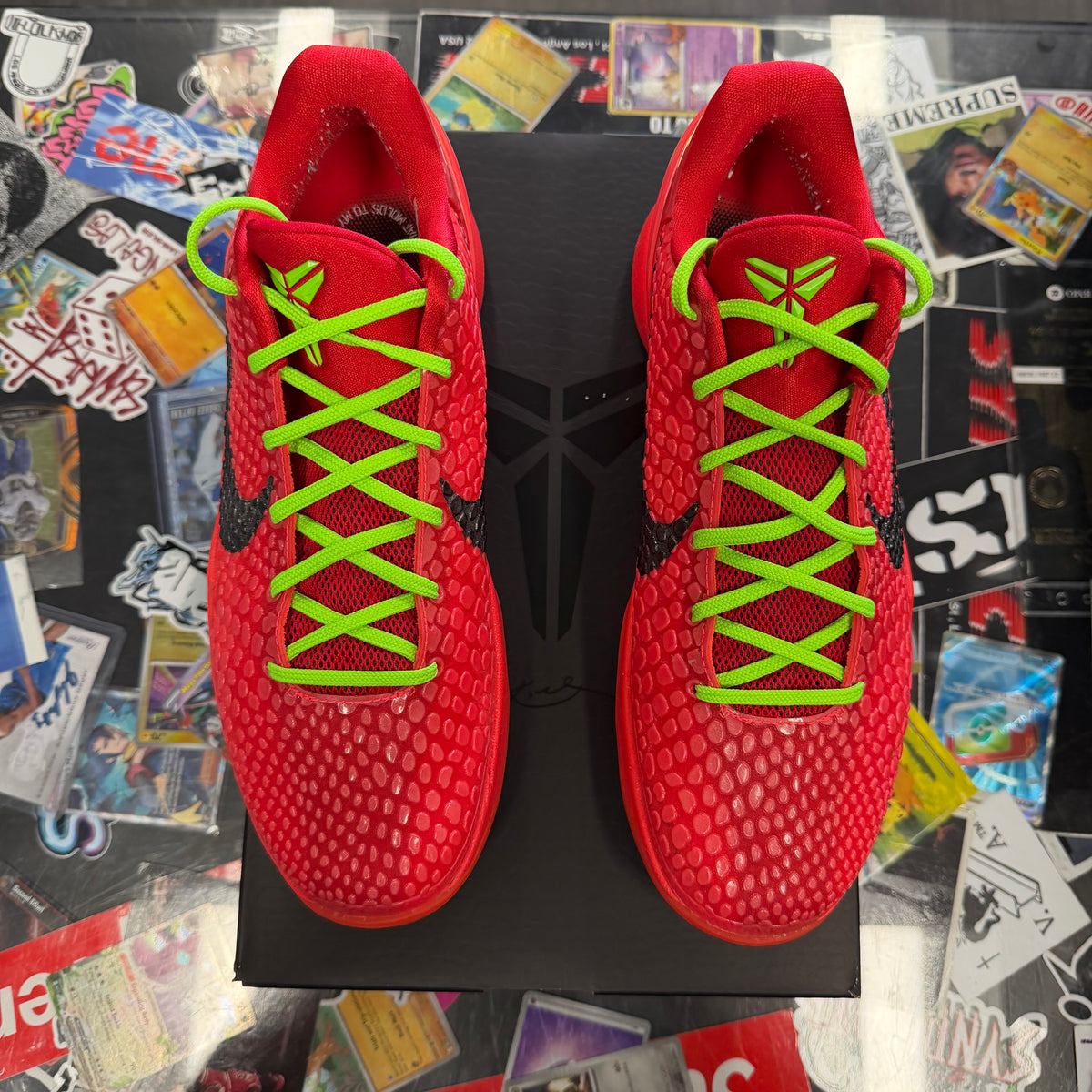 Nike Kobe 6 Protro Reverse Grinch U10.5