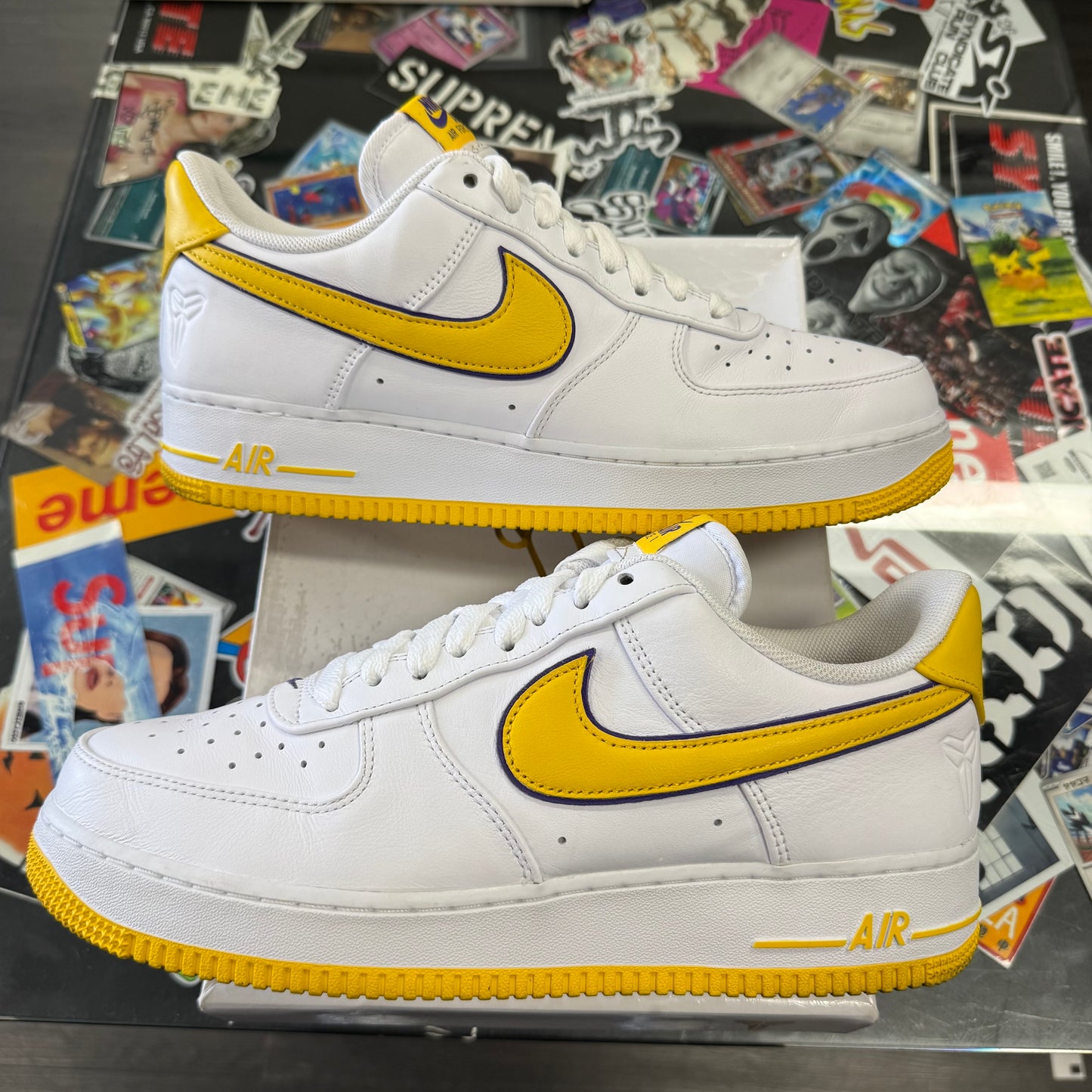 Nike Air Force 1 Low Retro QS Kobe Bryant Lakers Home U10.5