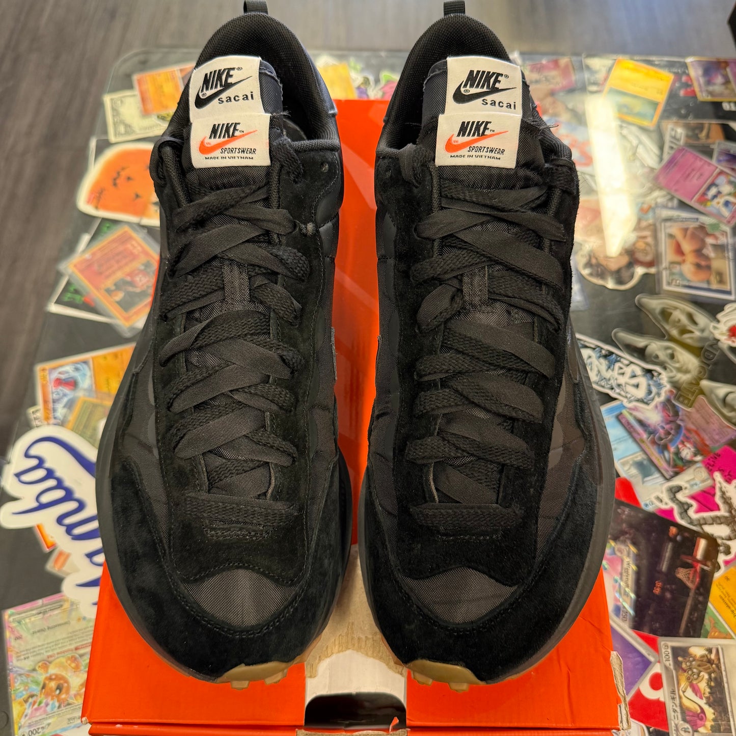 Nike Vaporwaffle sacai Black Gum