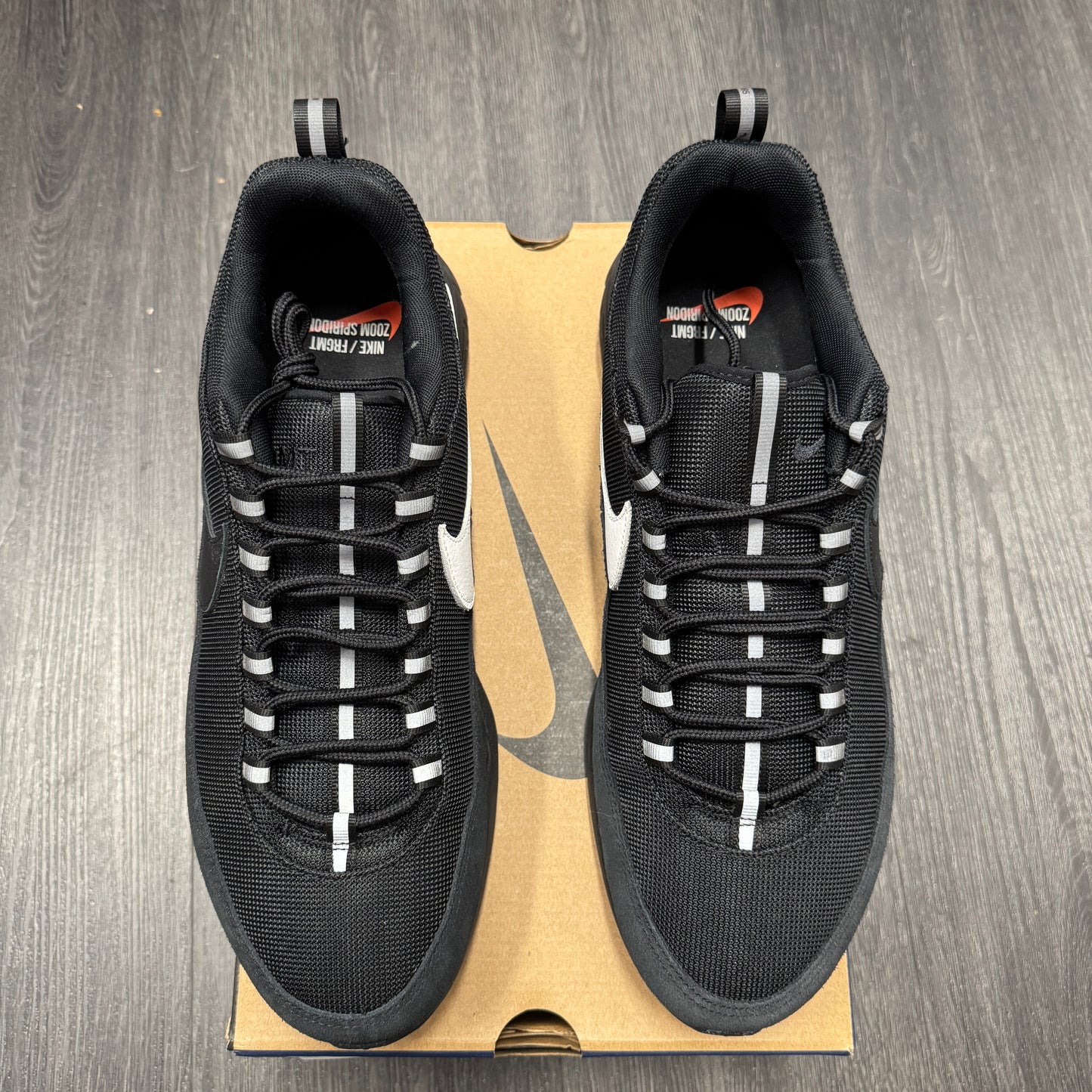 Nike Air Zoom Spiridon Fragment Design Black