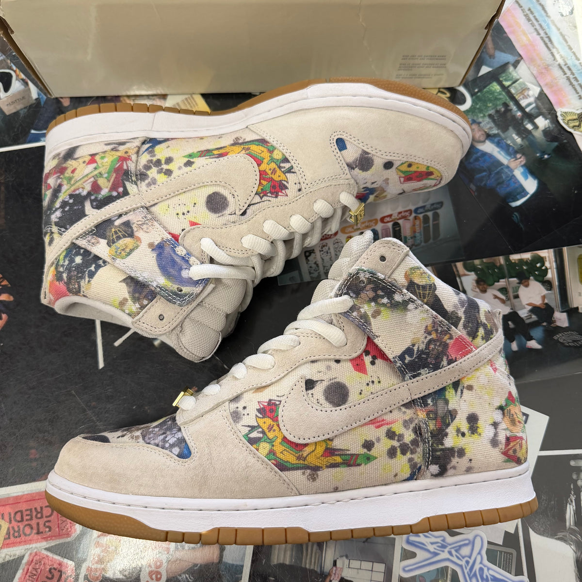 Nike SB Dunk High Supreme Rammellzee U11