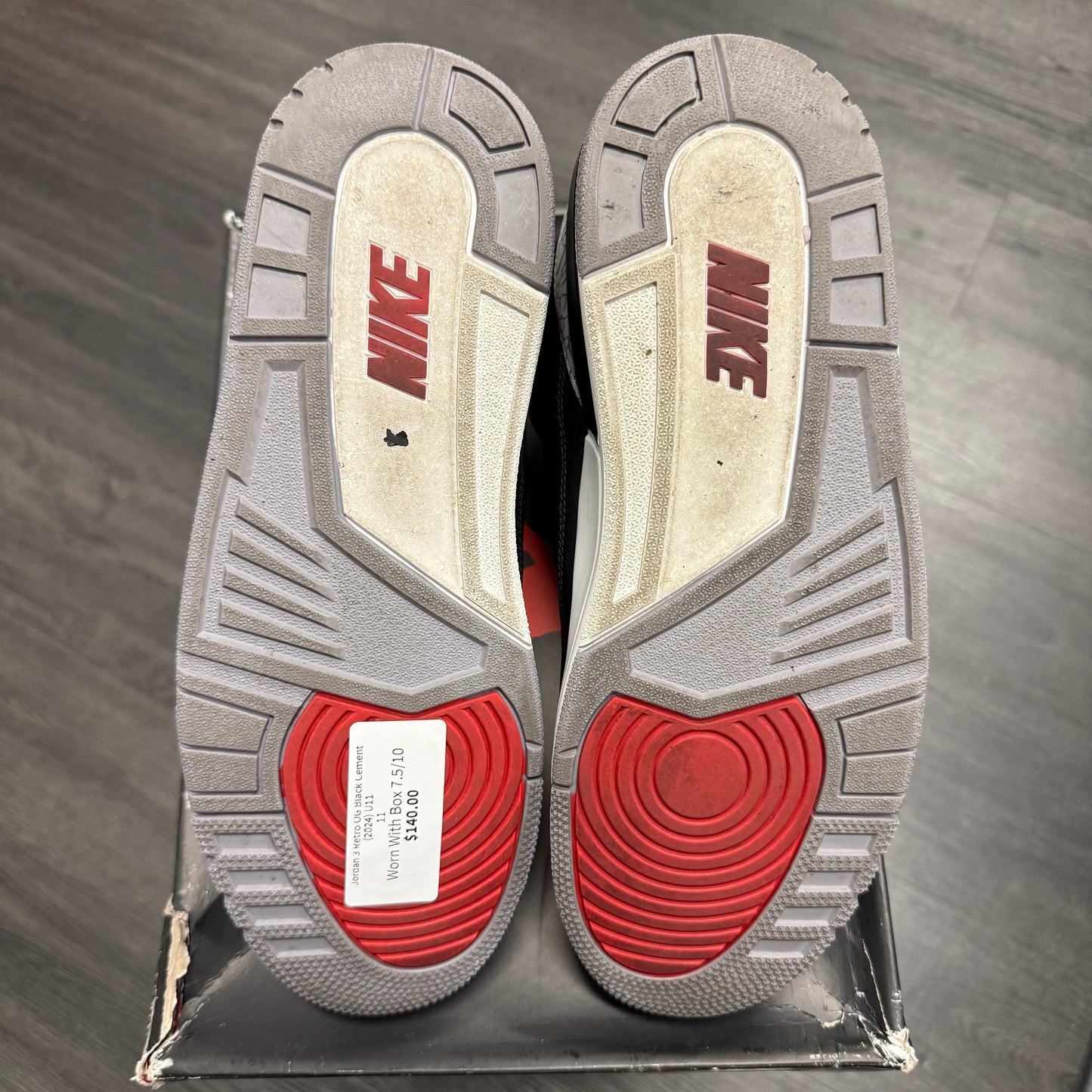 Jordan 3 Retro OG Black Cement (2024) U11