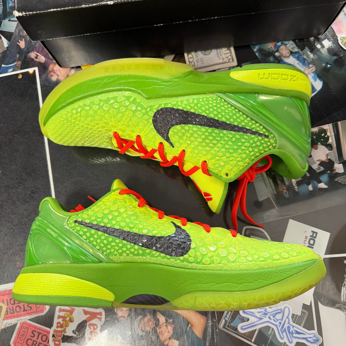 Nike Kobe 6 Protro Grinch (2020) U11