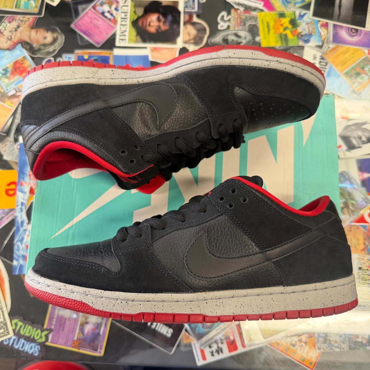 Nike SB Dunk Low Black Cement
