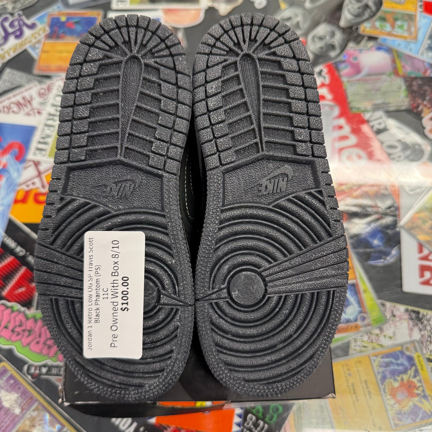 Jordan 1 Retro Low OG SP Travis Scott Black Phantom (PS)