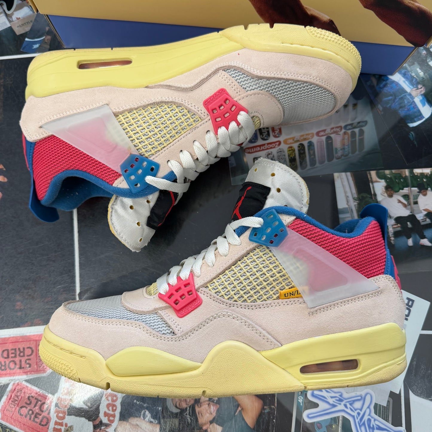 Jordan 4 Retro Union Guava U8.5