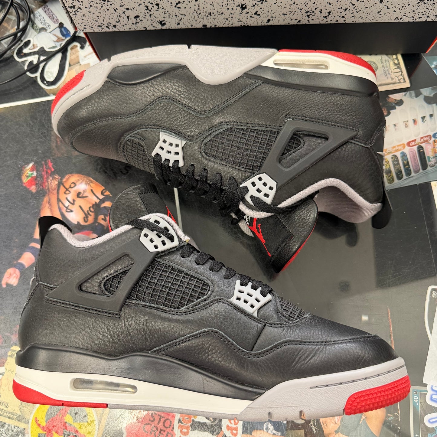 Jordan 4 Retro Bred Reimagined U10.5