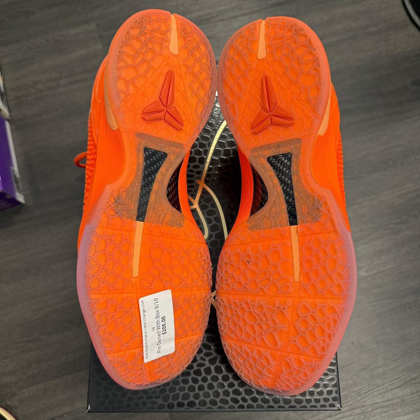 Nike Kobe 6 Protro Total Orange U14