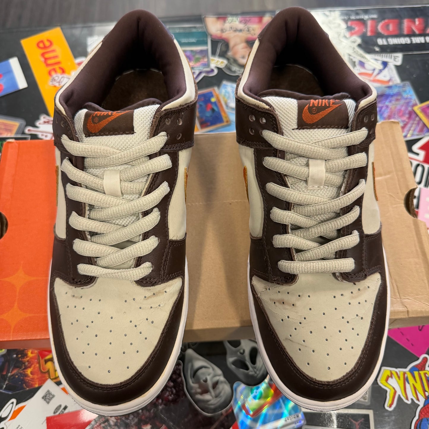 Nike Dunk Low Light Stone Mesa Orange