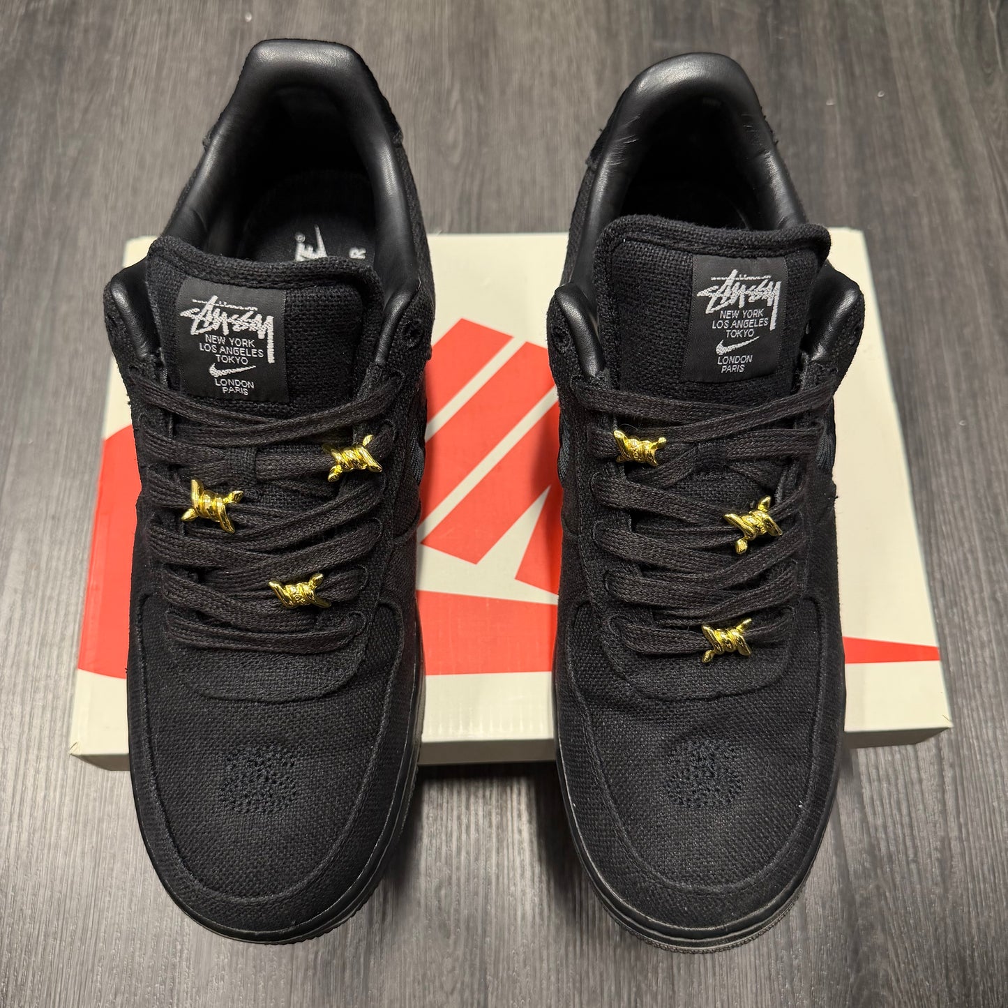 Nike Air Force 1 Low Stussy Black