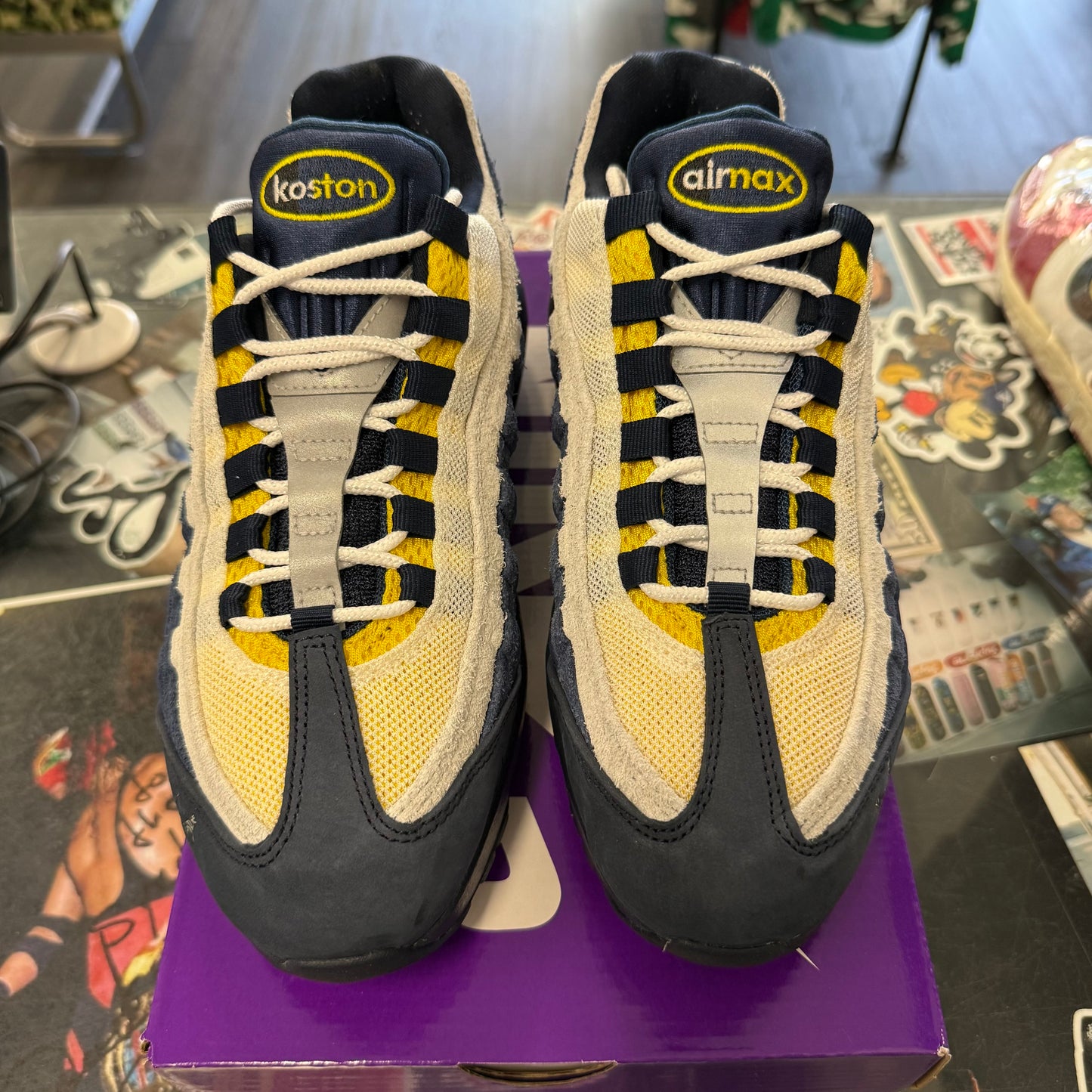 Nike Air Max 95 SB Eric Koston Obsidian Speed Yellow U8