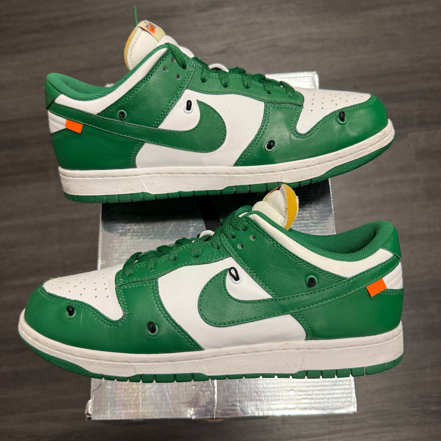 Nike Dunk Low Off White Pine Green U